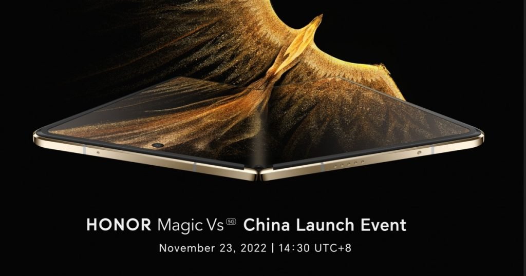 Honor Magic Vs teasad, visas upp 23 november