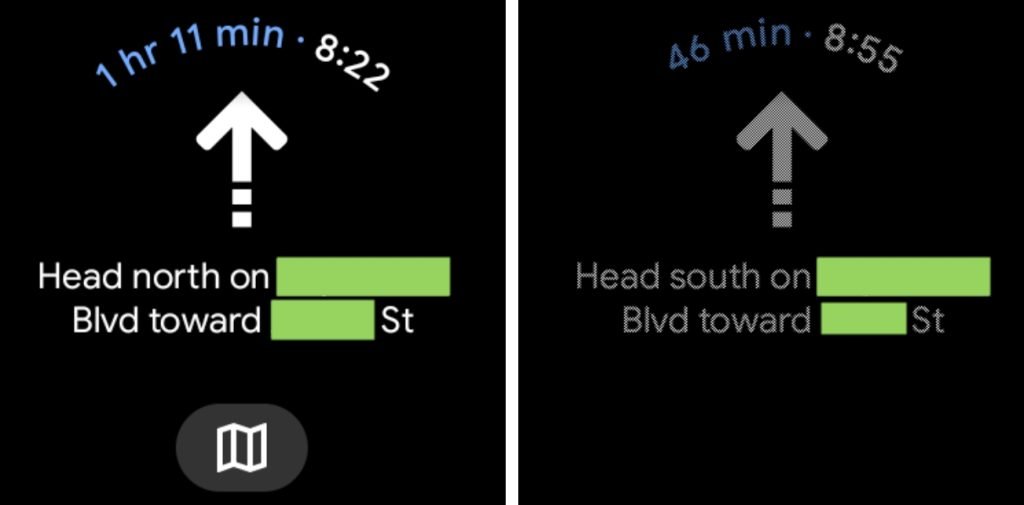 Google Maps får Always On stöd i Wear OS 3