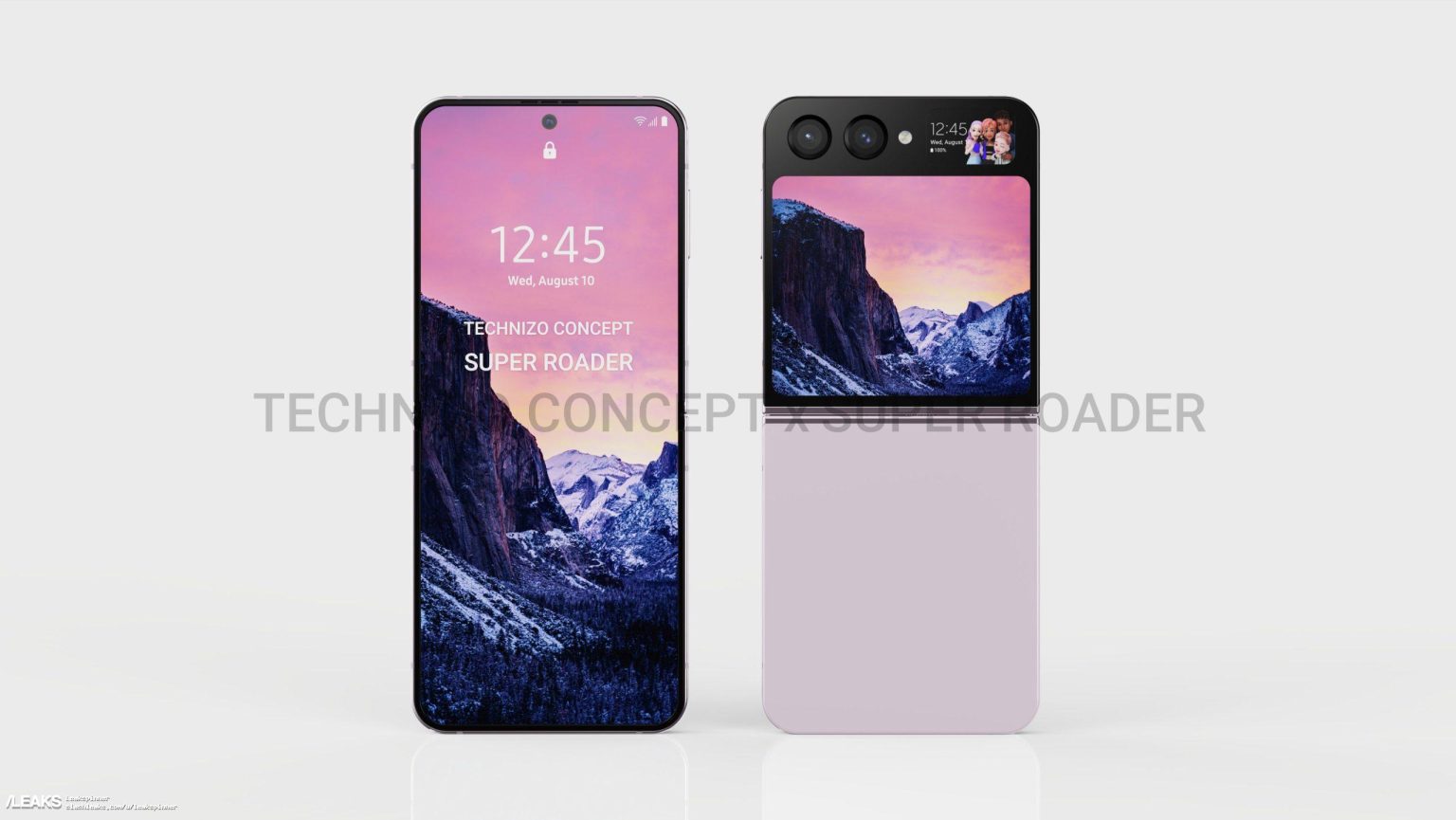 Alleged samsung galaxy z flip 5 renders leaked scaled