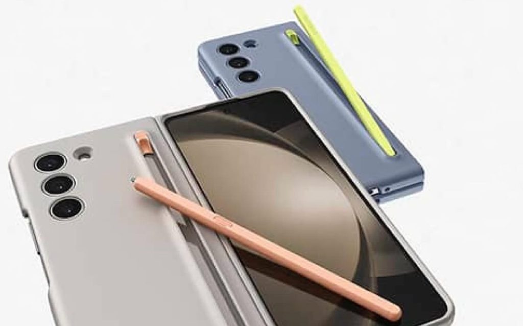 Samsung Galaxy Z Fold5: bild kan visa skal med S-Pen