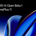 OnePlus 11 får sin första beta av Android 14