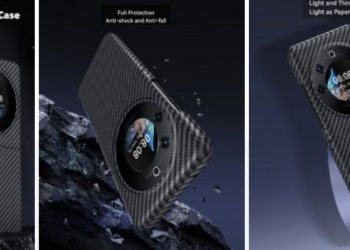 Bild kan visa Tecno Phantom V Flip