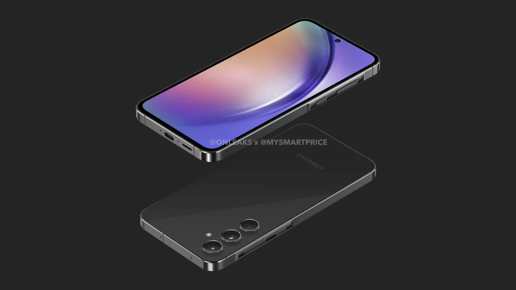 Galaxy A55 Leaked Render 1024x576