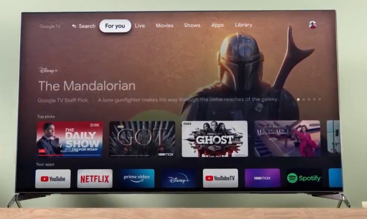 Google Tv Interface 3