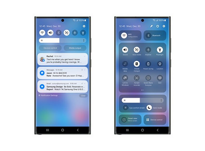 One Ui 6 Rychly Panel
