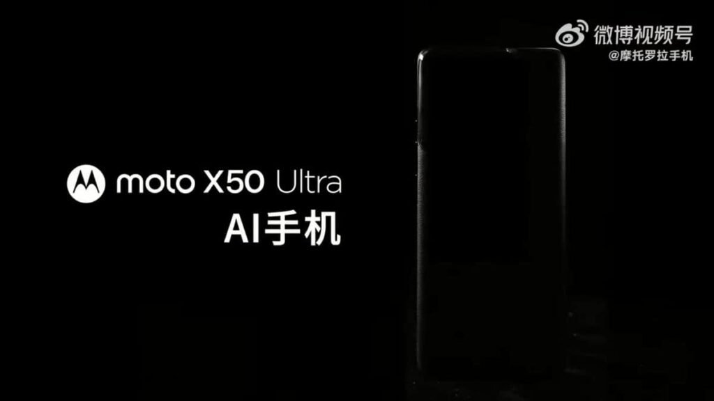 Moto X50 Ultra AI Teaser Video in China 1024x576