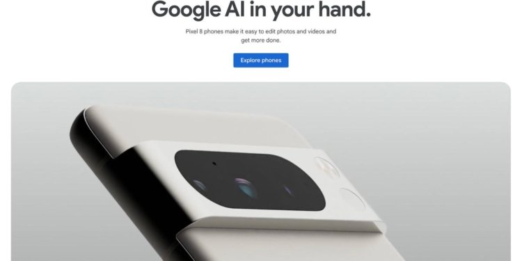 Google Store Pixel 8 Ai