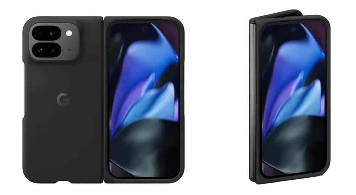 Google Pixel 9 Pro Fold: officiellt skal visar telefonens design