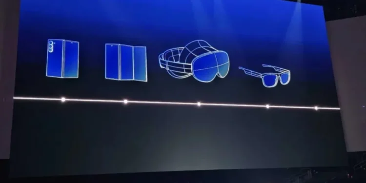 Samsung avslöjar: utvecklar tri folding Galaxy smartphone