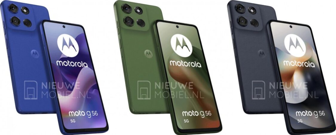Motorola Moto G56 läcker ut