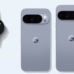 Bild visar Google Pixel 10-familjen