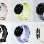 Google Pixel Watch 4 läcker ut i samtliga kulörer