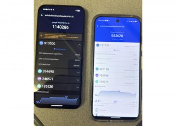 AnTuTu test jämför Pixel 10 Pro XL mot dess föregångare