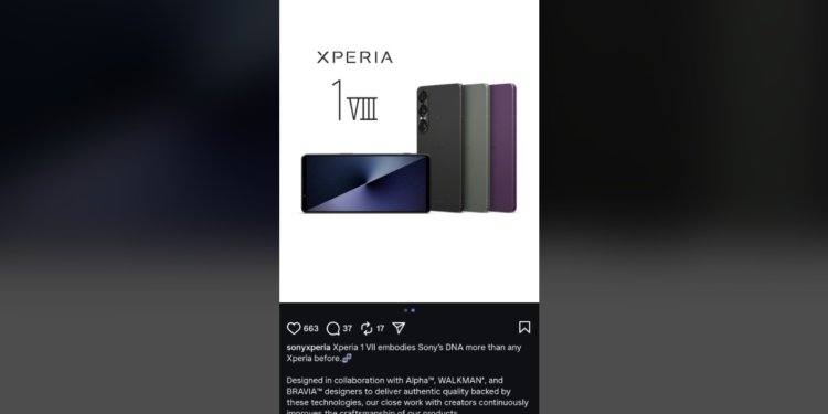 Sony råkar bekräfta namnet för sitt kommande Xperia flaggskepp