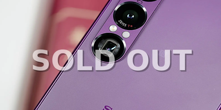 Uppgifter: Sony Xperia 1 VII nästan slut i lager