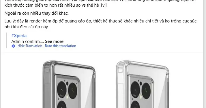Rykte: så här kan Sony Xperia 1 VIII se ut