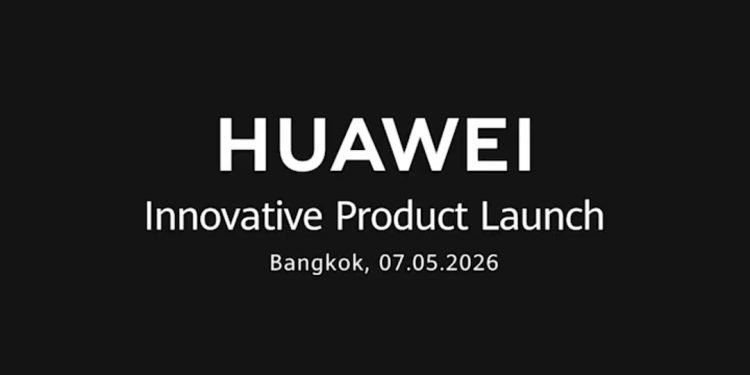 Huawei håller globalt event 7 maj i Bangkok