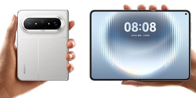 Här är Huawei Pura X Max, kommer inte till Sverige