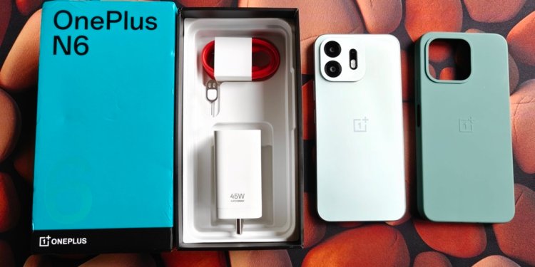 Detta kommer ingå i lådan till OnePlus N6