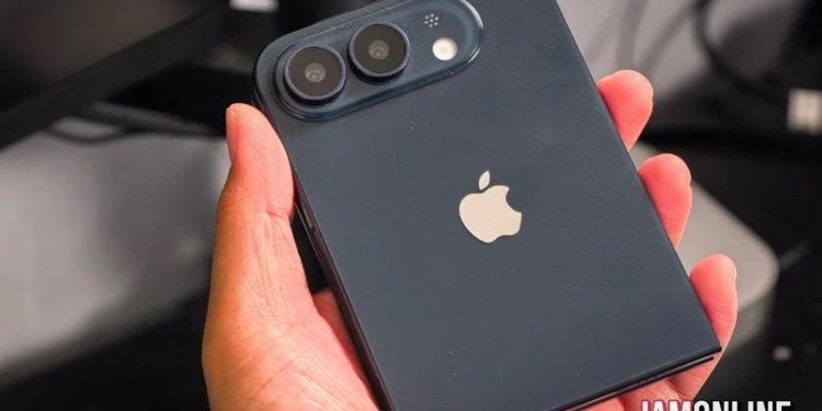 Så här kommer iPhone Fold troligtvis se ut i svart