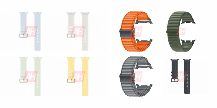 Armbanden till Samsung Galaxy Watch Ultra 2 läcker