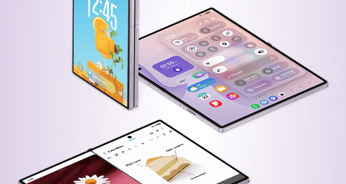 Extra: bilder och egenskaper på breda Samsung Galaxy Z Fold 8