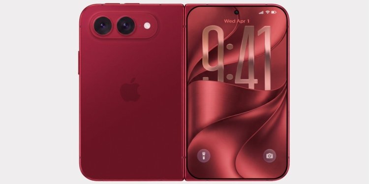Pressbilder på iPhone Fold kan ha läckt
