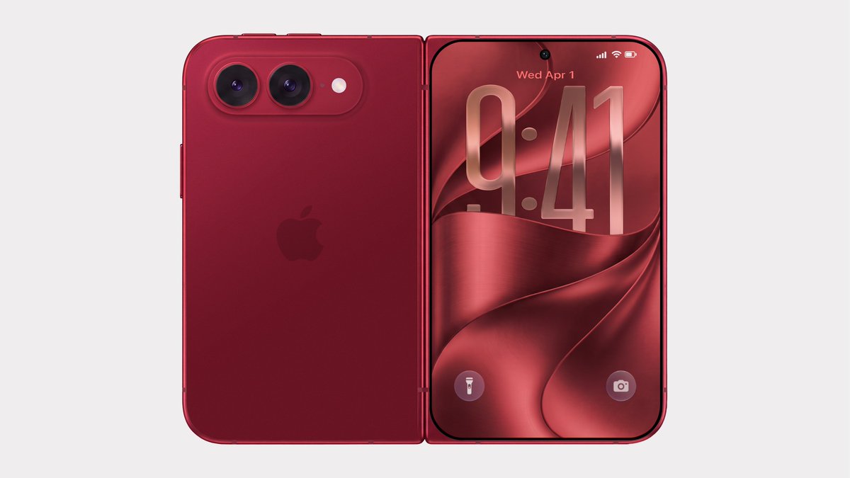 Pressbilder på iPhone Fold kan ha läckt