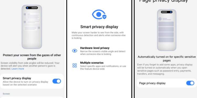 Flera uppgifter om Xiaomi:s funktion för privat display – kommer till Sverige
