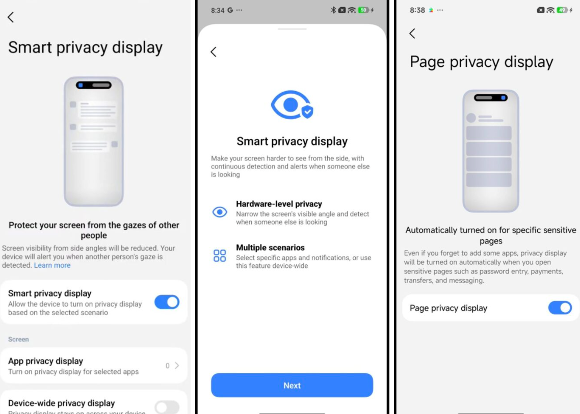 Flera uppgifter om Xiaomi:s funktion för privat display – kommer till Sverige