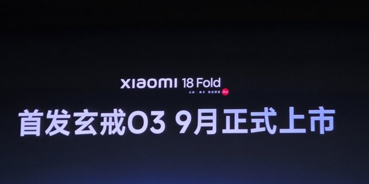 Xiaomi 18 Fold är namnet på Xiaomi:s nästa foldeble