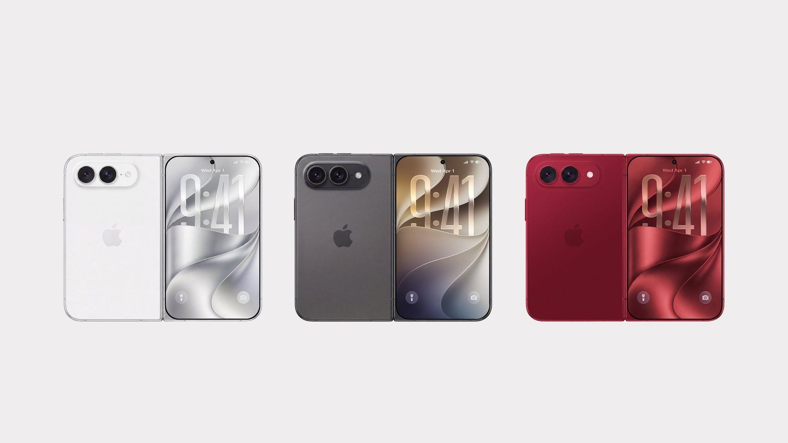 Pressbilder på iPhone Fold kan ha läckt