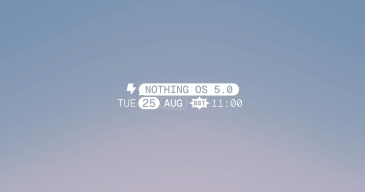 Då kommer Nothing OS 5