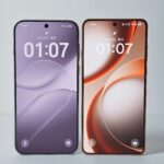 Bild jämför OPPO Find X10 Pro Max och Find X9 Pro