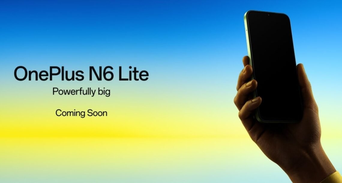 OnePlus N6 Lite på ingång